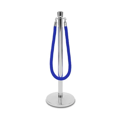 Ограничително колче Modern, хром, широчина 320 mm, височина 920 mm