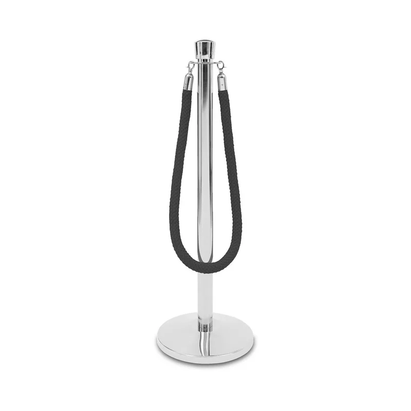 Ограничително колче Modern, хром, широчина 320 mm, височина 920 mm