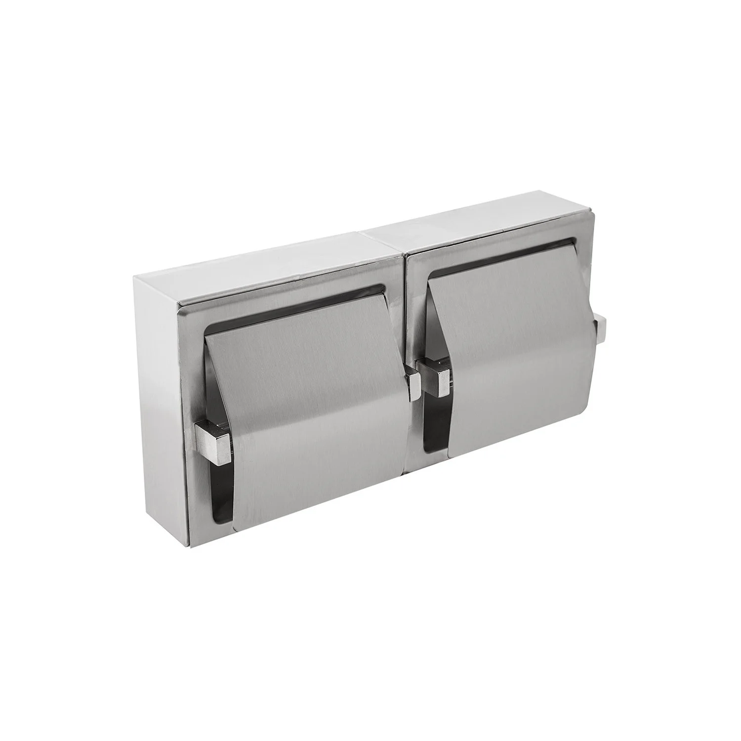 Диспенсър за тоалетна хартия Dayco, стенен, двоен, 32 х 6 х 16 cm
