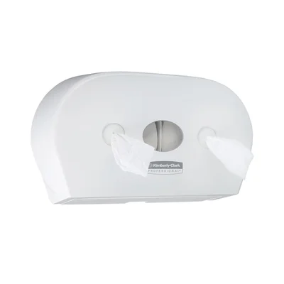 Диспенсър за тоалетна хартия Kimberly-Clark Aquarius 7186 Centrefeed, бял, 46.4 х 13.3 х 27.4 cm