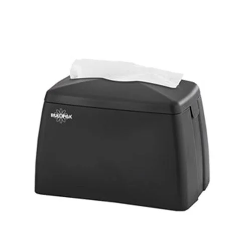 Диспенсър за кърпи за ръце Rulopak Modern Maxi, черен, abs