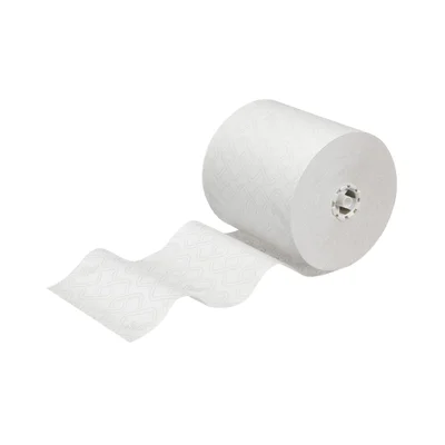 Кърпи за ръце Kimberly-Clark Scott Essential 6691, на ролка, 350 m, бели, 6 броя