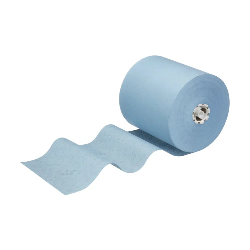 Кърпи за ръце Kimberly-Clark Scott Essential 6692, на ролка, 350 m, сини, 6 броя
