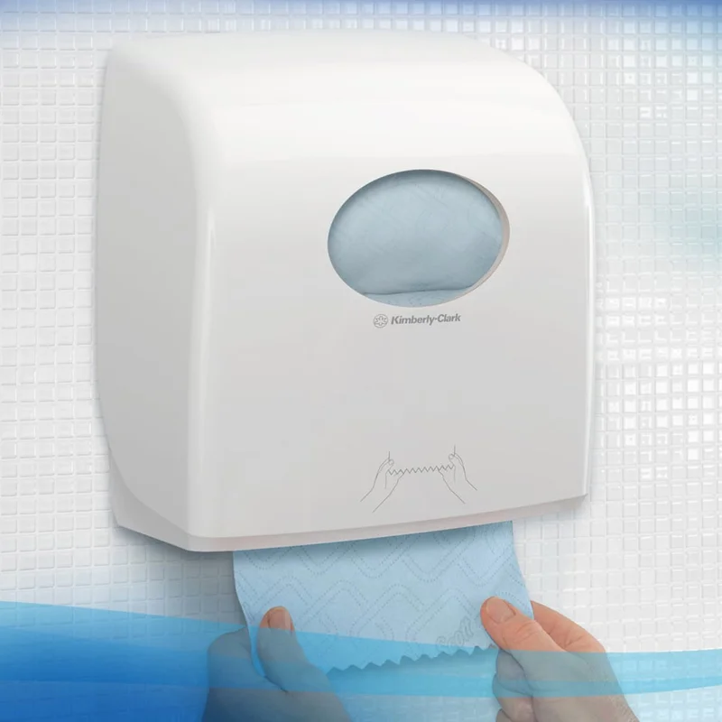 Кърпи за ръце Kimberly-Clark Scott Essential 6692, на ролка, 350 m, сини, 6 броя