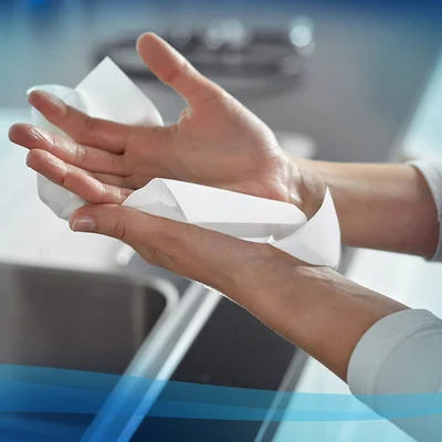 Кърпи за ръце Kimberly-Clark Scott Essential 6617, 21.2 х 20 cm, 340 къса, 15 броя