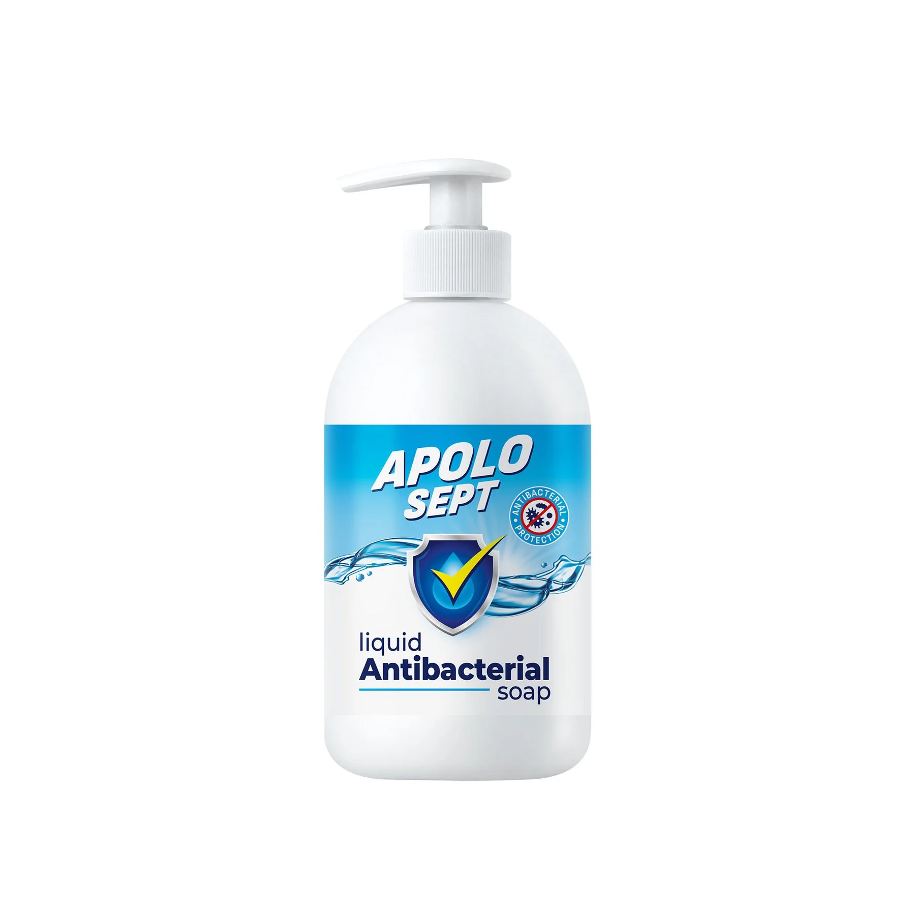 Антибактериален сапун Apolo Sept, течен, 500 ml