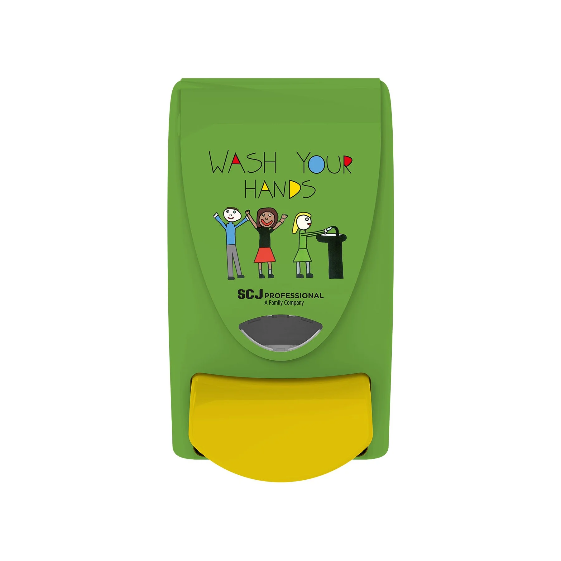 Диспенсър за сапун на пяна SCJohnson Kids Wash, зелен, 1 L