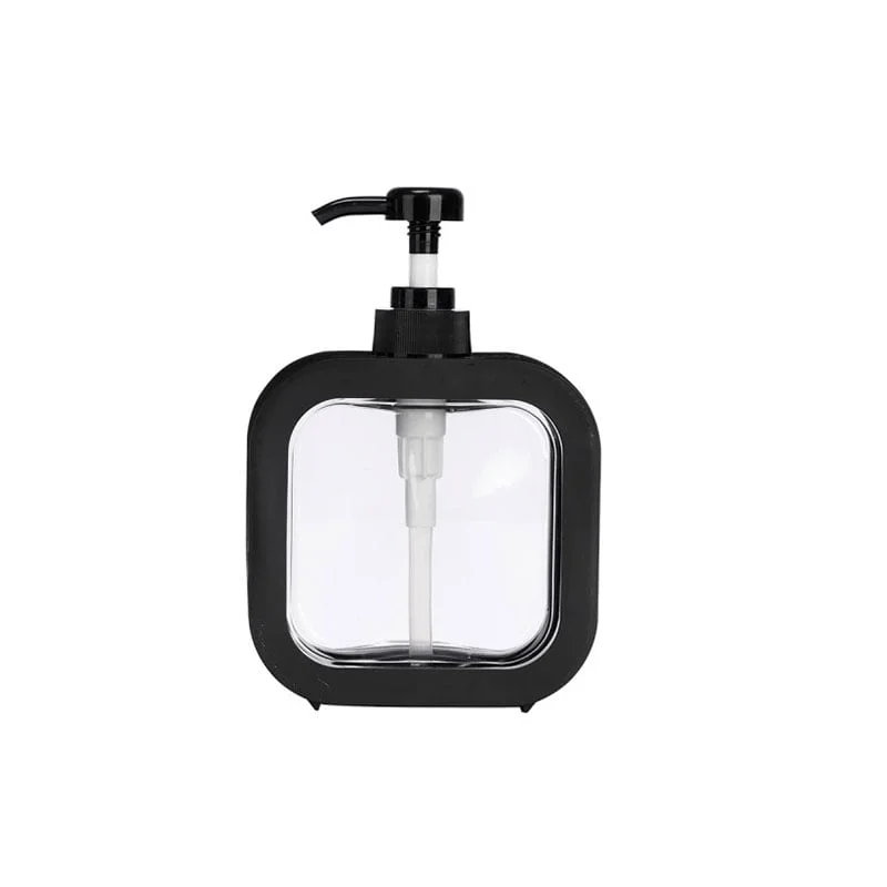 Диспенсър за течен сапун Berilo, пластмасов, 500 ml, асорти
