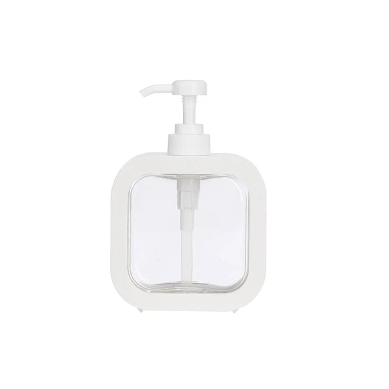 Диспенсър за течен сапун Berilo, пластмасов, 500 ml, бял