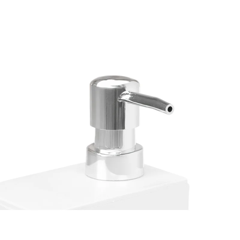 Диспенсър Kinvara, с поставка за гъба, 650 ml, бял