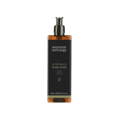 Душ гел GFL Cosmetics Elemental, с помпа, запечатан, 480 ml, 6 x 6 x 20 cm
