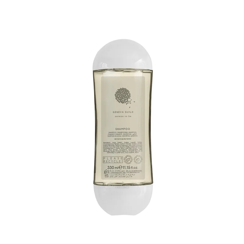 Шампоан GFL Cosmetics Geneva, пълнител за диспенсър, 330 ml, 7 х 17.7 cm