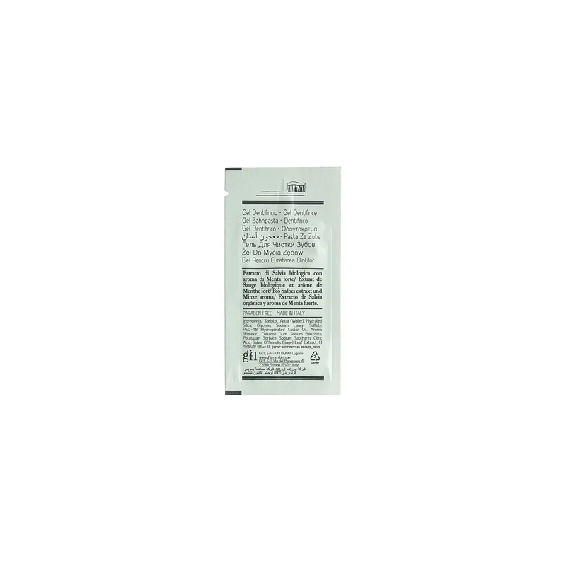 Паста за зъби GFL Cosmetics Neutra, 3 g, 800 броя, 4.5 x 9 cm