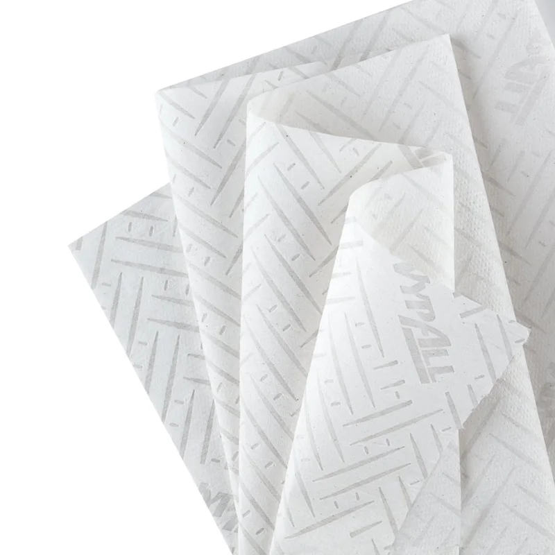 Хартия за почистване Kimberly-Clark WypAll Reach 6222 Centrefeed, на ролка, 430 къса, 163 m, бяла, 6 броя