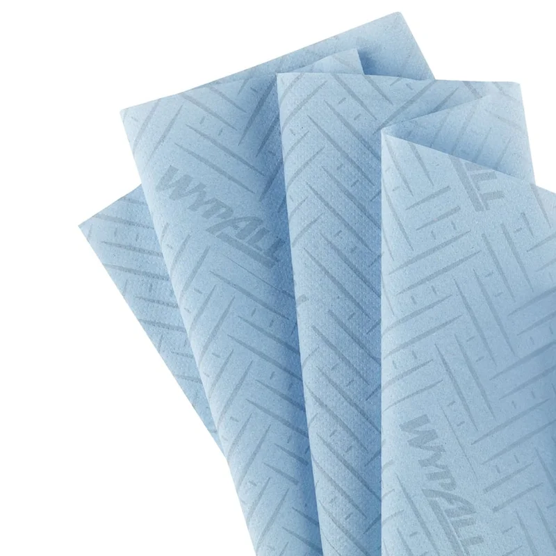 Хартия за почистване Kimberly-Clark WypAll Reach 6223 Centrefeed, на ролка, 430 къса, 163 m, синя, 6 броя