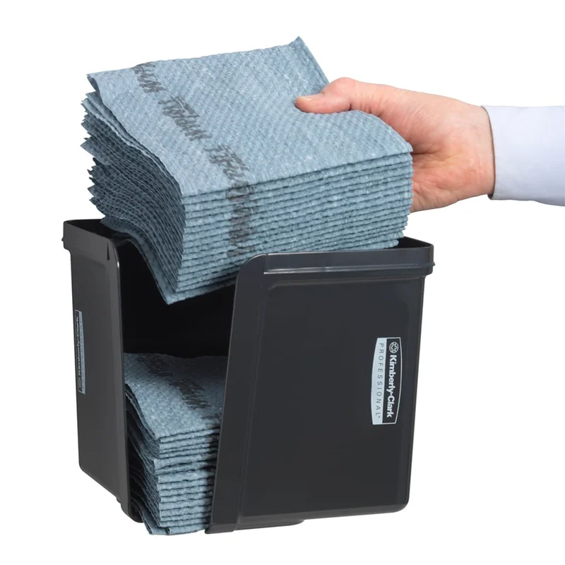 Диспенсър за 1/4 сгънати кърпи Kimberly-Clark Professional 7969 Wiper, черен