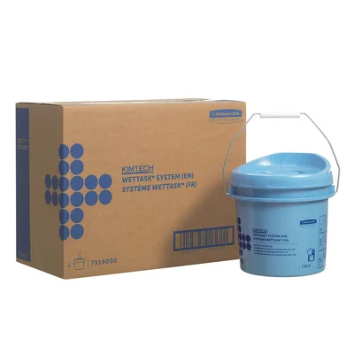 Диспенсърна кофа за кърпи Kimberly-Clark Kimtech Wettask 7919