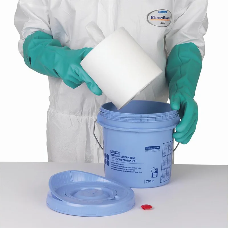 Диспенсърна кофа за кърпи Kimberly-Clark Kimtech Wettask 7919