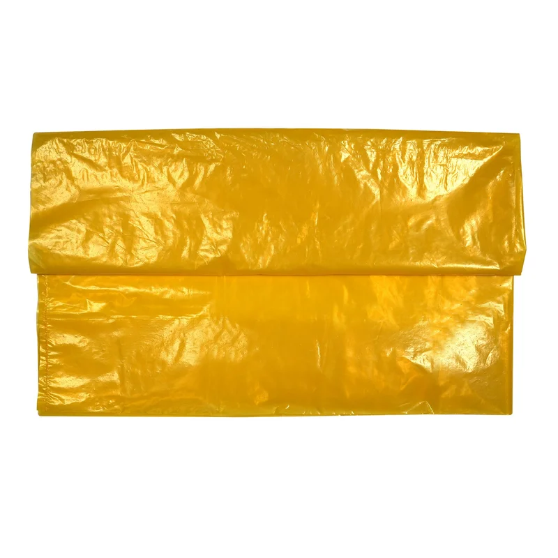 Чувал за смет, с фалта, 62 х 2x8 х 90 cm, 50 микрона, 200 броя