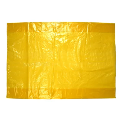 Чувал за смет, с фалта, 62 х 2x8 х 90 cm, 50 микрона, 200 броя
