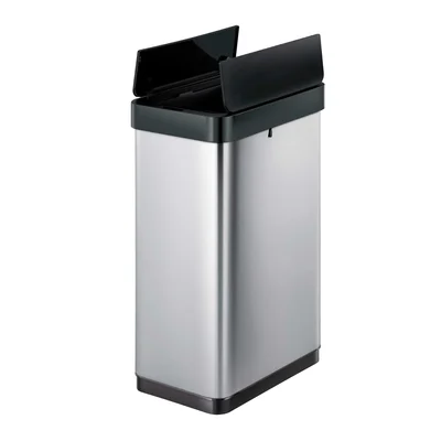 Кош за отпадъци Eko Phantom X, за разделно събиране, сензорен, 22+28 L
