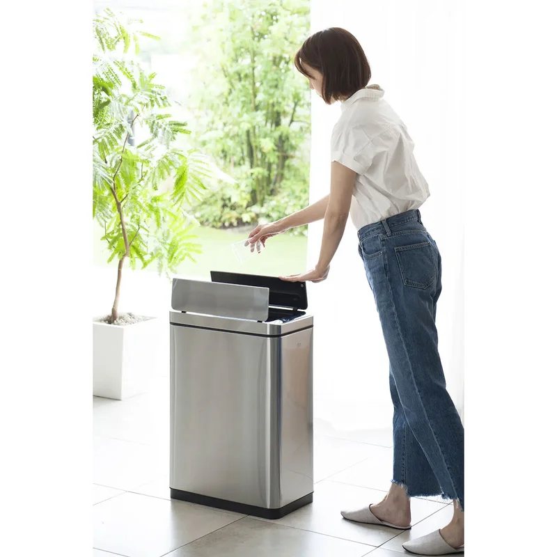 Кош за отпадъци Eko Deluxe Phantom, сензорен, 45 L