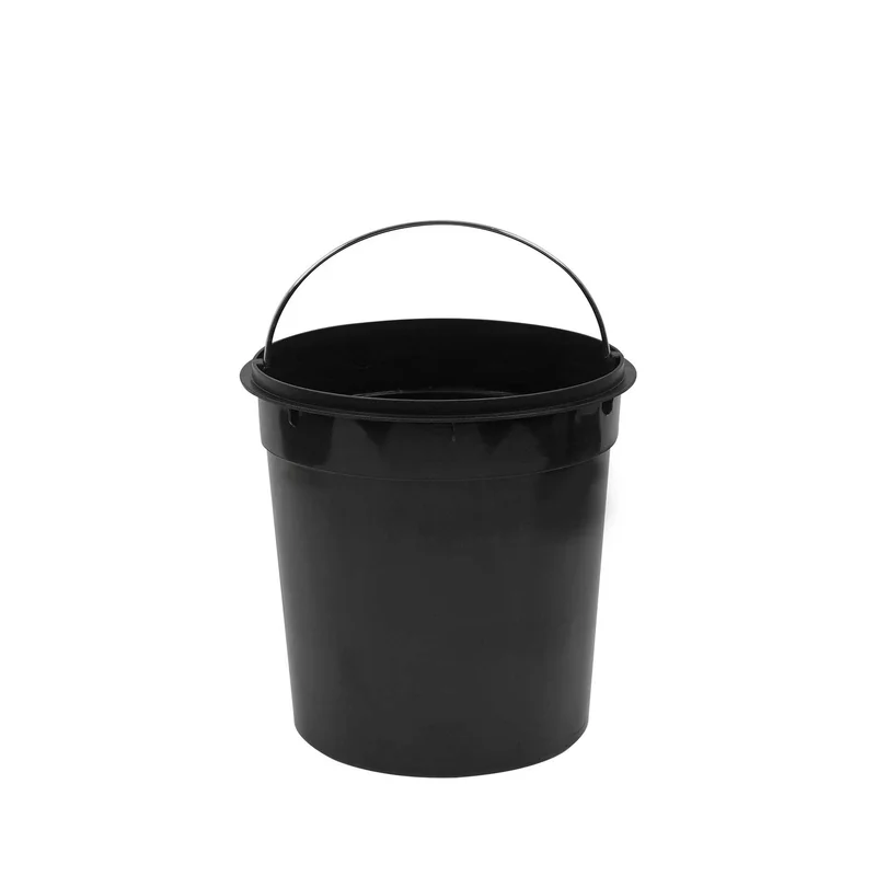 Кош за отпадъци Office 1, с педал, метален, 20.5 х 20.5 х 27.5 cm, 5 L, инокс