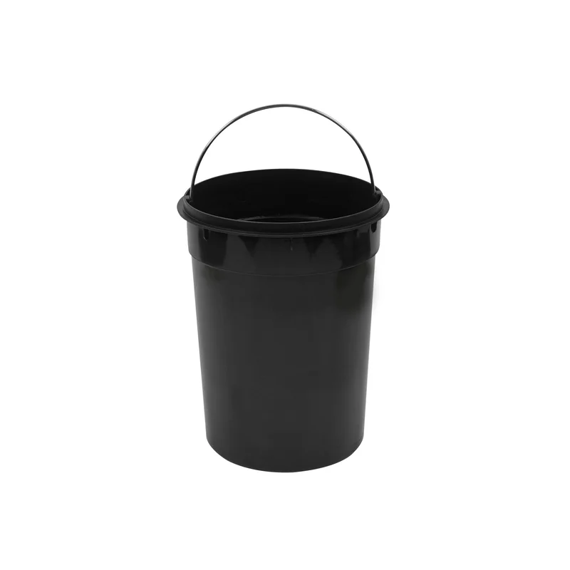 Кош за отпадъци Office 1, с педал, метален, 25.2 х 25.2 х 39.3 cm, 12 L, инокс