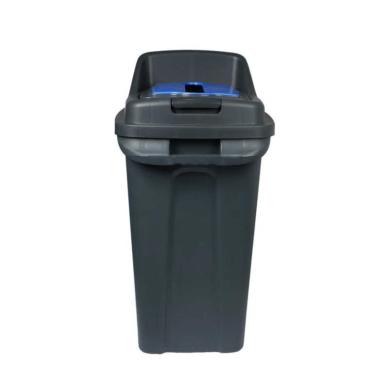 Кош за отпадъци Planet, за разделно събиране, 50 L, син