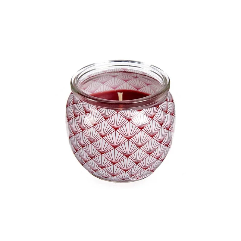 Свещ Acorde, в стъклена ваза, Apple and Cinnamon, 20 часа