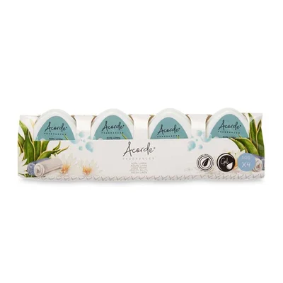 Ароматизатор Acorde, гел, мини, Clean Linen, 50 g, 4 броя