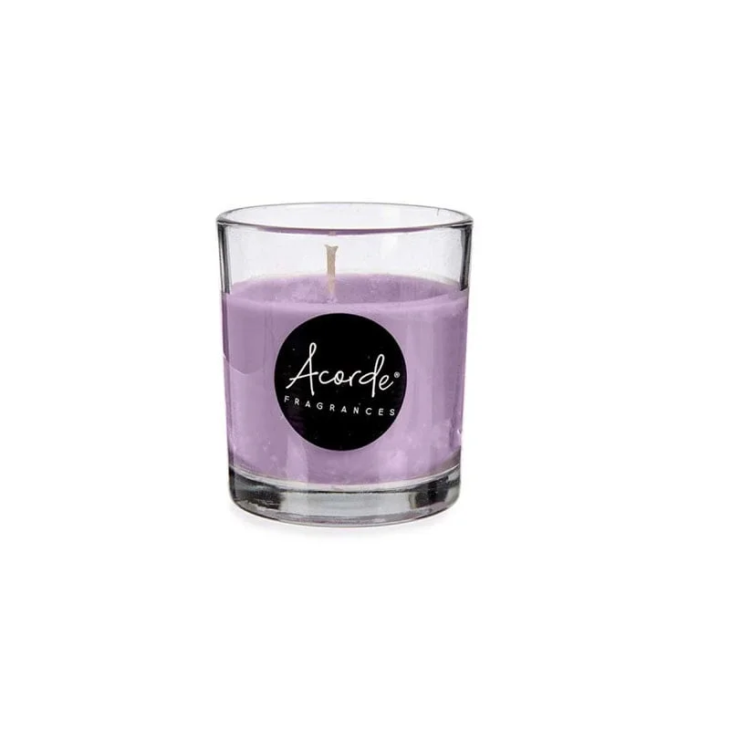 Ароматна свещ Acorde, Lavender, в стъклена чаша, 30 часа