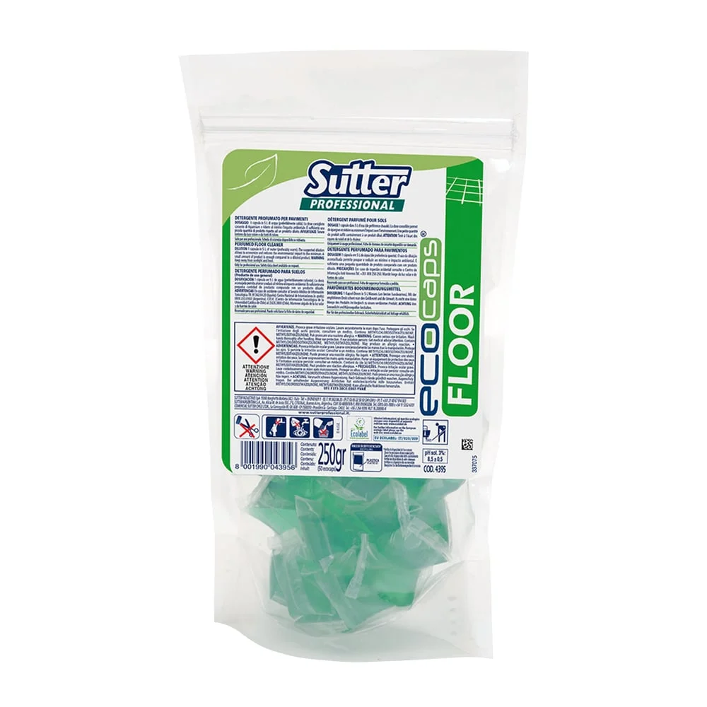 Препарат за почистване на под Sutter Ecocaps Floor, 50 капсули x 5 g
