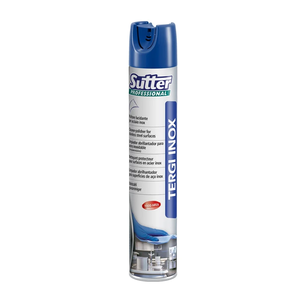 Препарат за почистване на неръждаема стомана Sutter Tergi Inox, 500 ml