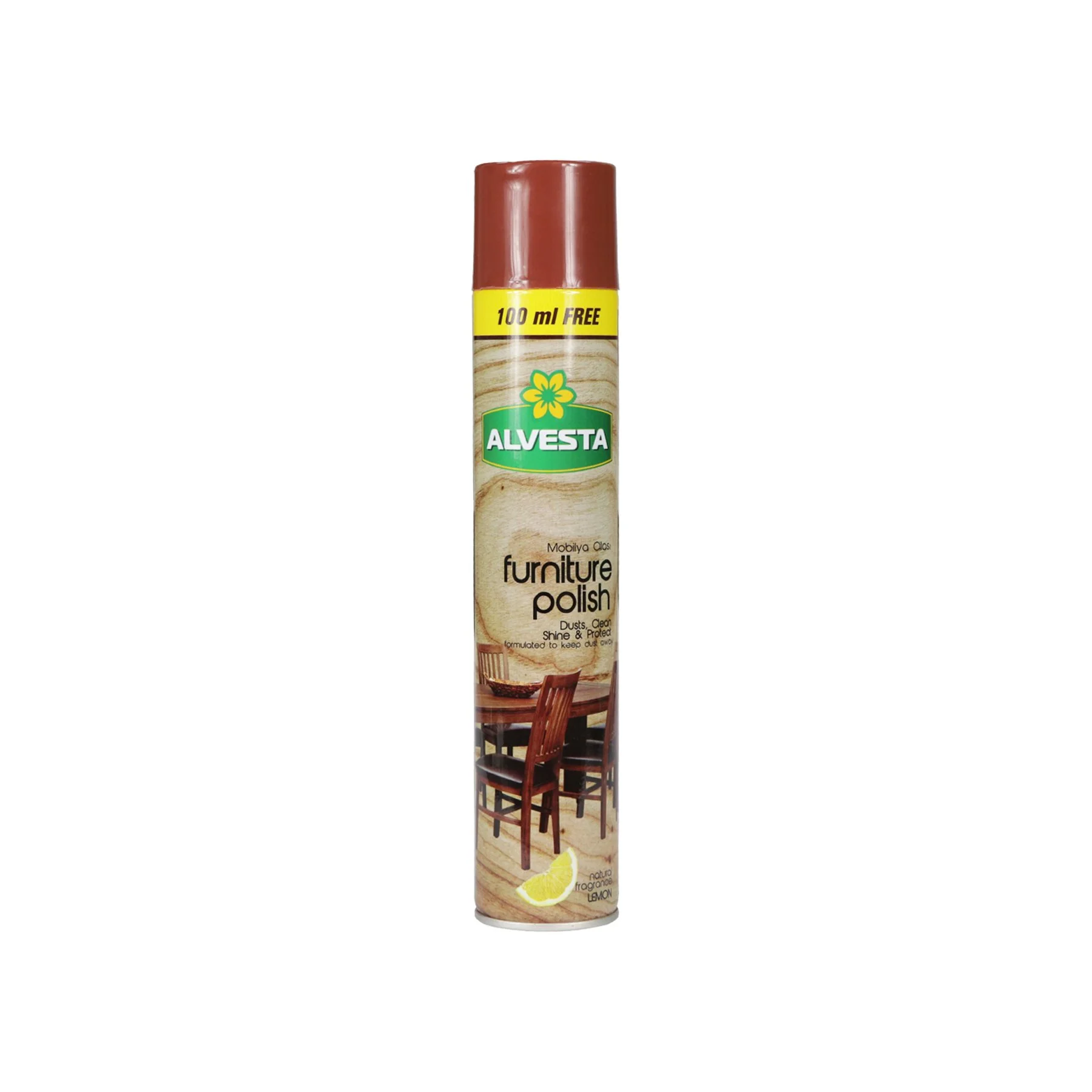 Препарат за мебели Alvesta, лимон, 300 ml