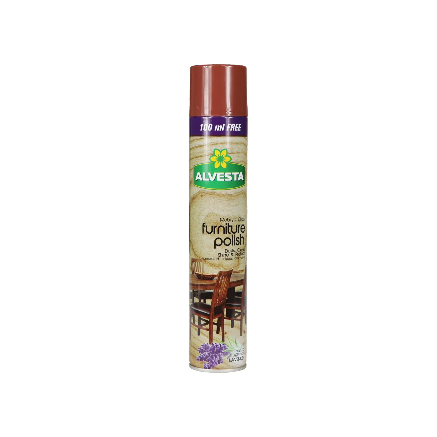 Препарат за мебели Alvesta, лавандула, 300 ml