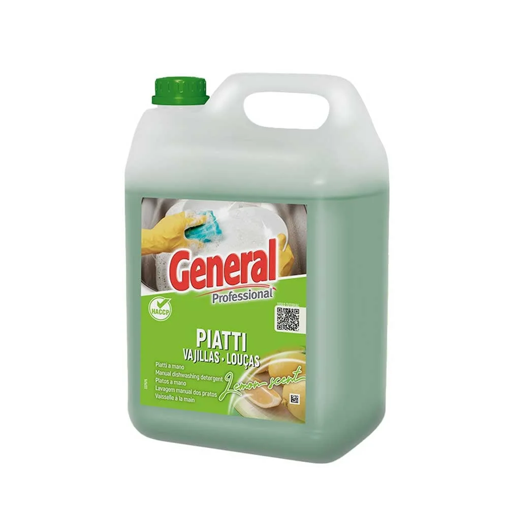 Препарат за ръчно измиване на съдове General Piatti, 5 kg