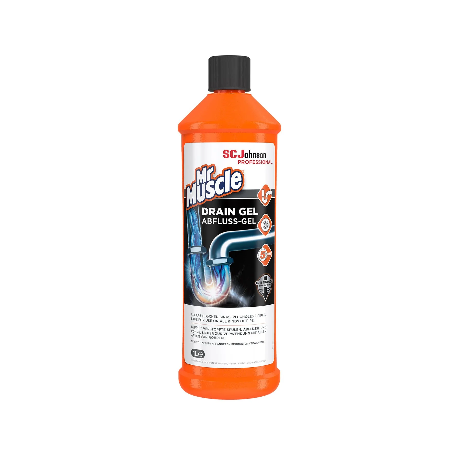 Препарат за отпушване на канали Mr.Muscle, 1 L