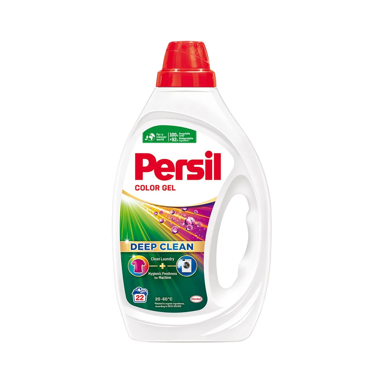 Перилен препарат Persil Color, гел, за цветно пране, 0.99 L, за 22 пранета