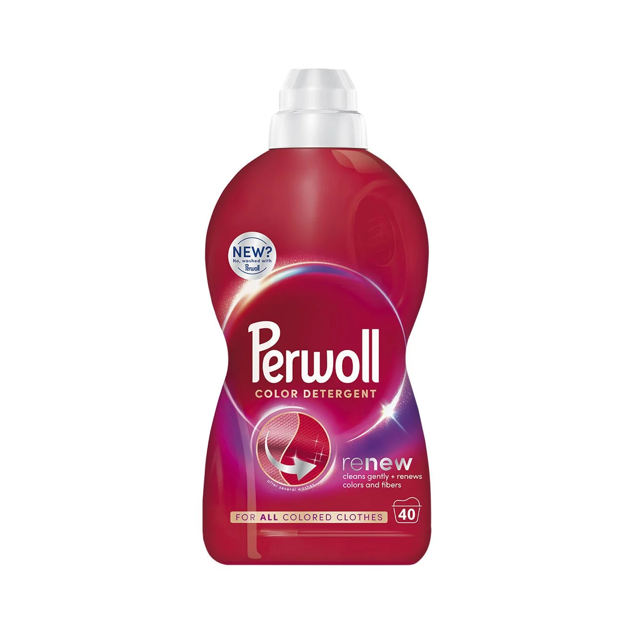 Перилен препарат Perwoll Renew & Repair Color, 2 L, за 40 пранета
