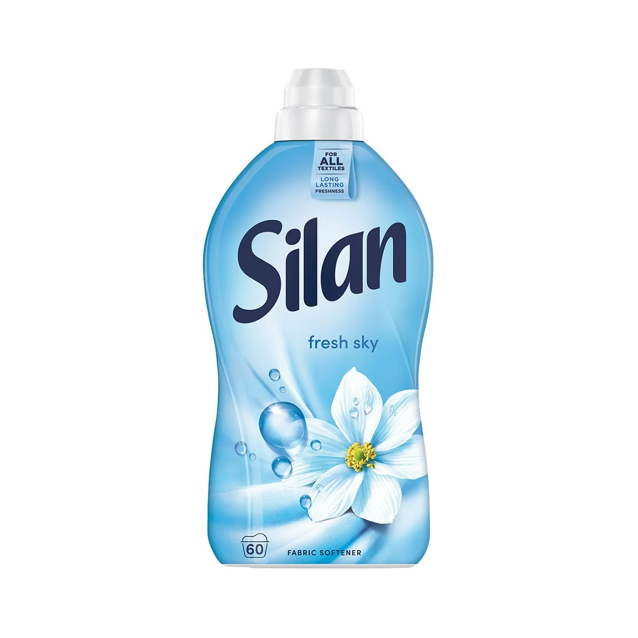Омекотител Silan Fresh Sky, за 64 пранета, 1.408 L