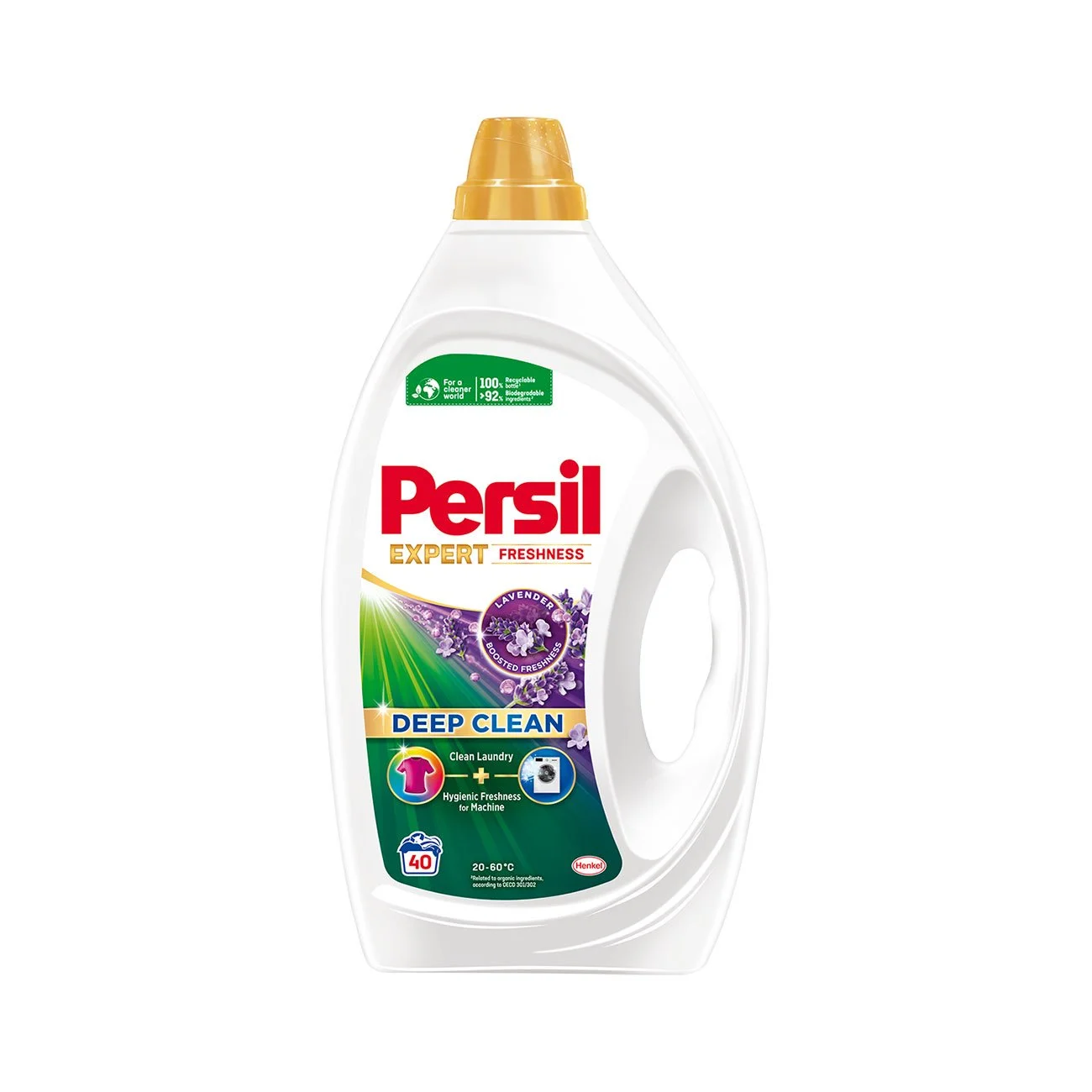 Перилен препарат Persil Lavender, гел, 1.8 L, за 40 пранета