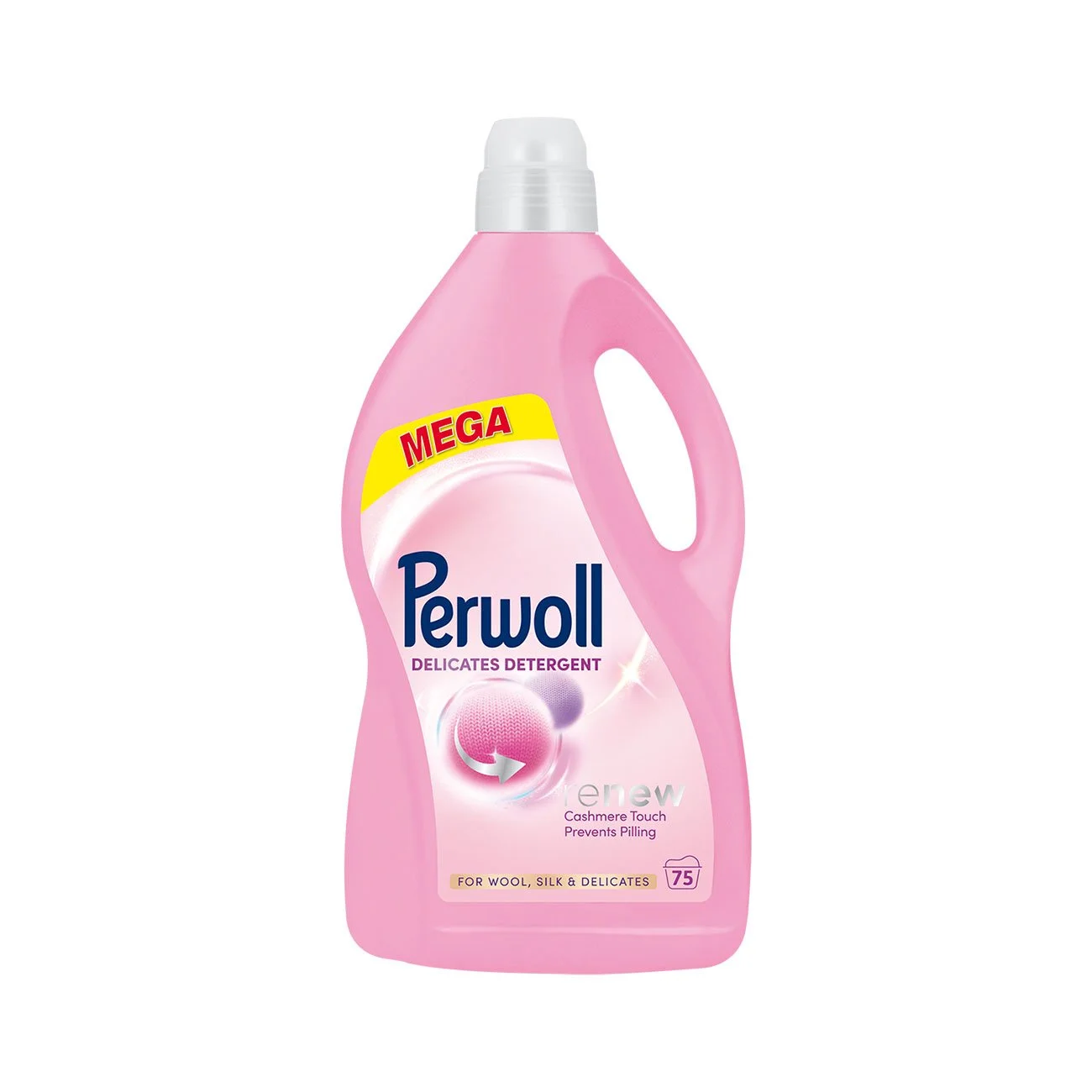 Перилен препарат Perwoll Wool, гел, 3.75 L, за 75 пранета
