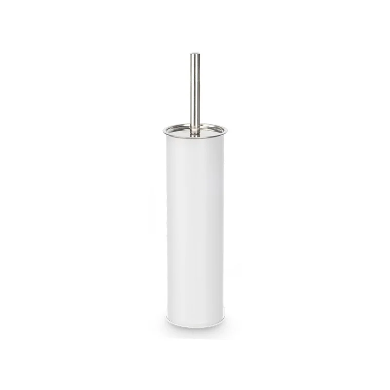 Четка за тоалетна Berilo, метална, бяла