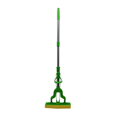 Моп Top Office, тип пеперуда, PVA, гъба 27 cm, дръжка 120 cm