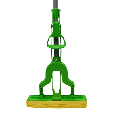 Моп Top Office, тип пеперуда, PVA, гъба 27 cm, дръжка 120 cm