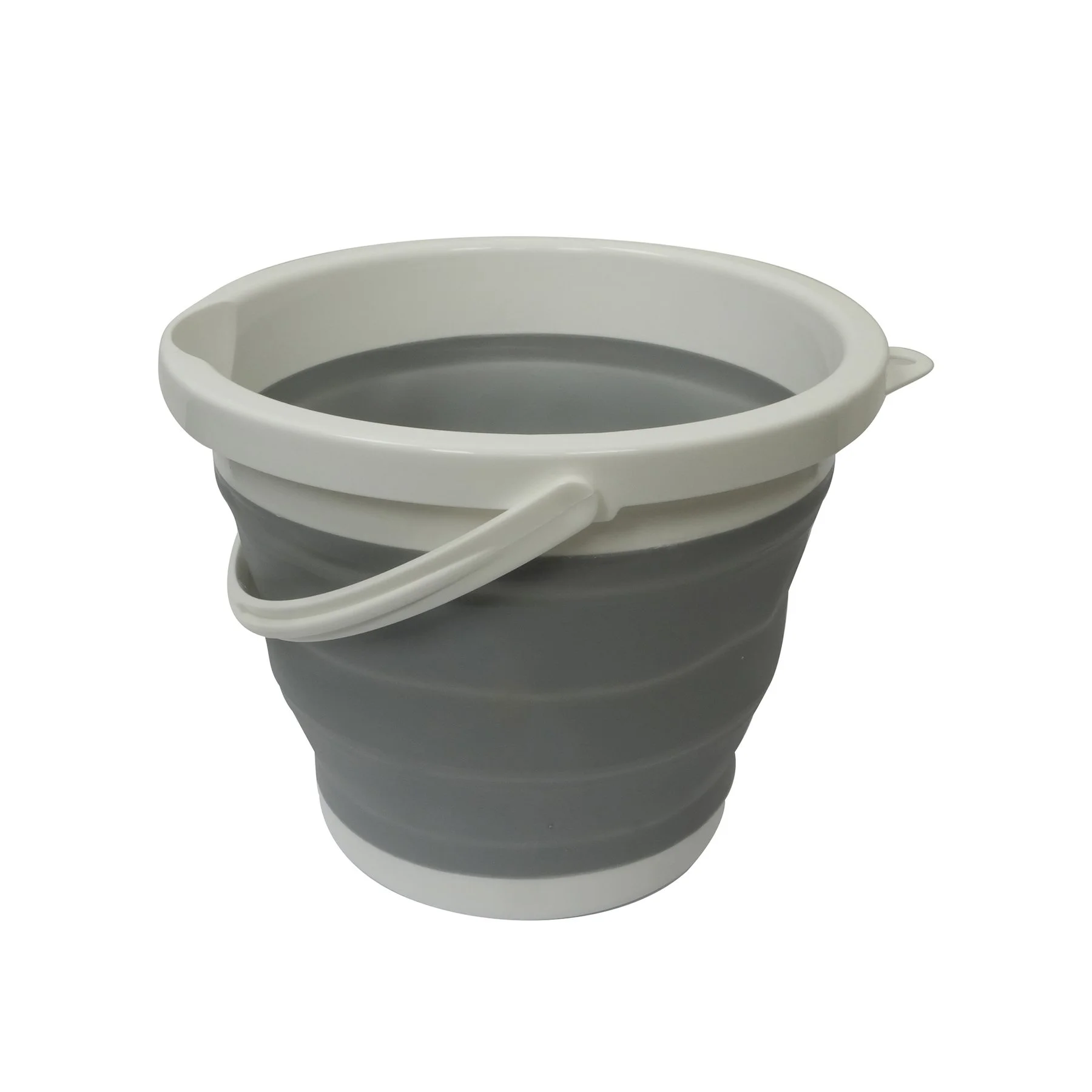 Кофа Office 1, сгъваема, 25.5 х 21 х 16.5 cm, сиво-бяла