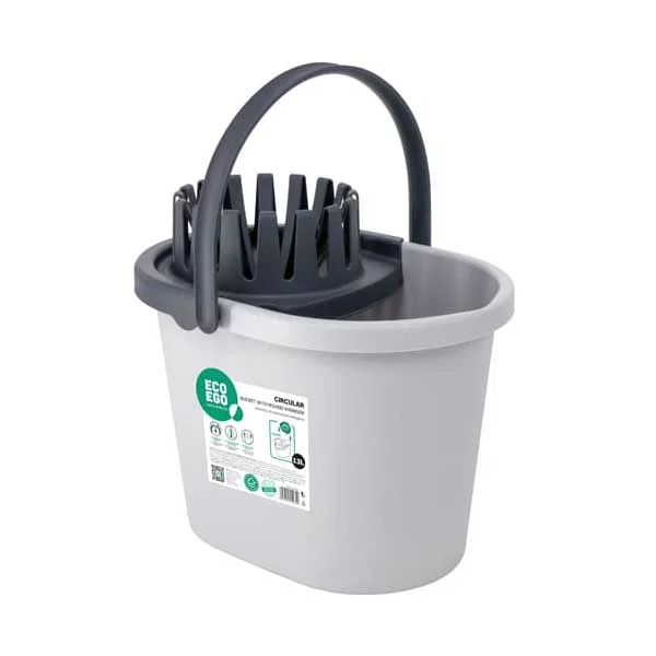 Кофа York Eco Ego Circular, с кръгъл изстисквач, 13 L, 35.6 х 28.2 х 26 cm