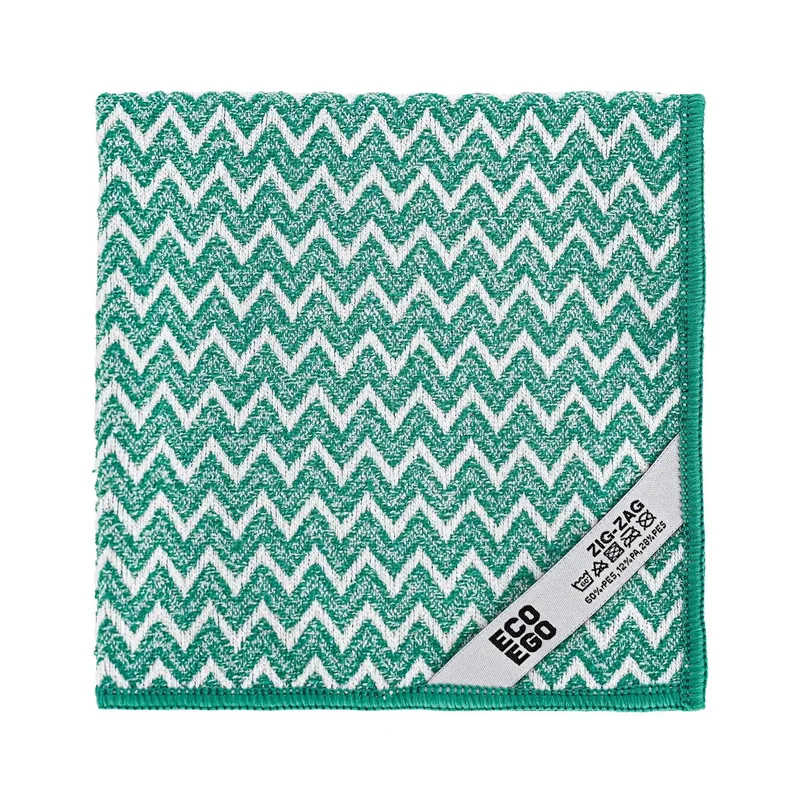 Кърпа York Eco Ego Zig-Zag, микрофибърна, 35 х 35 cm