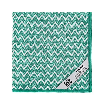 Кърпа York Eco Ego Zig-Zag, микрофибърна, 35 х 35 cm